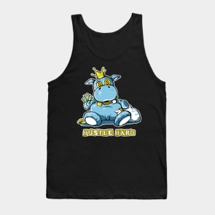 Hustle Hard Gold Tank Top